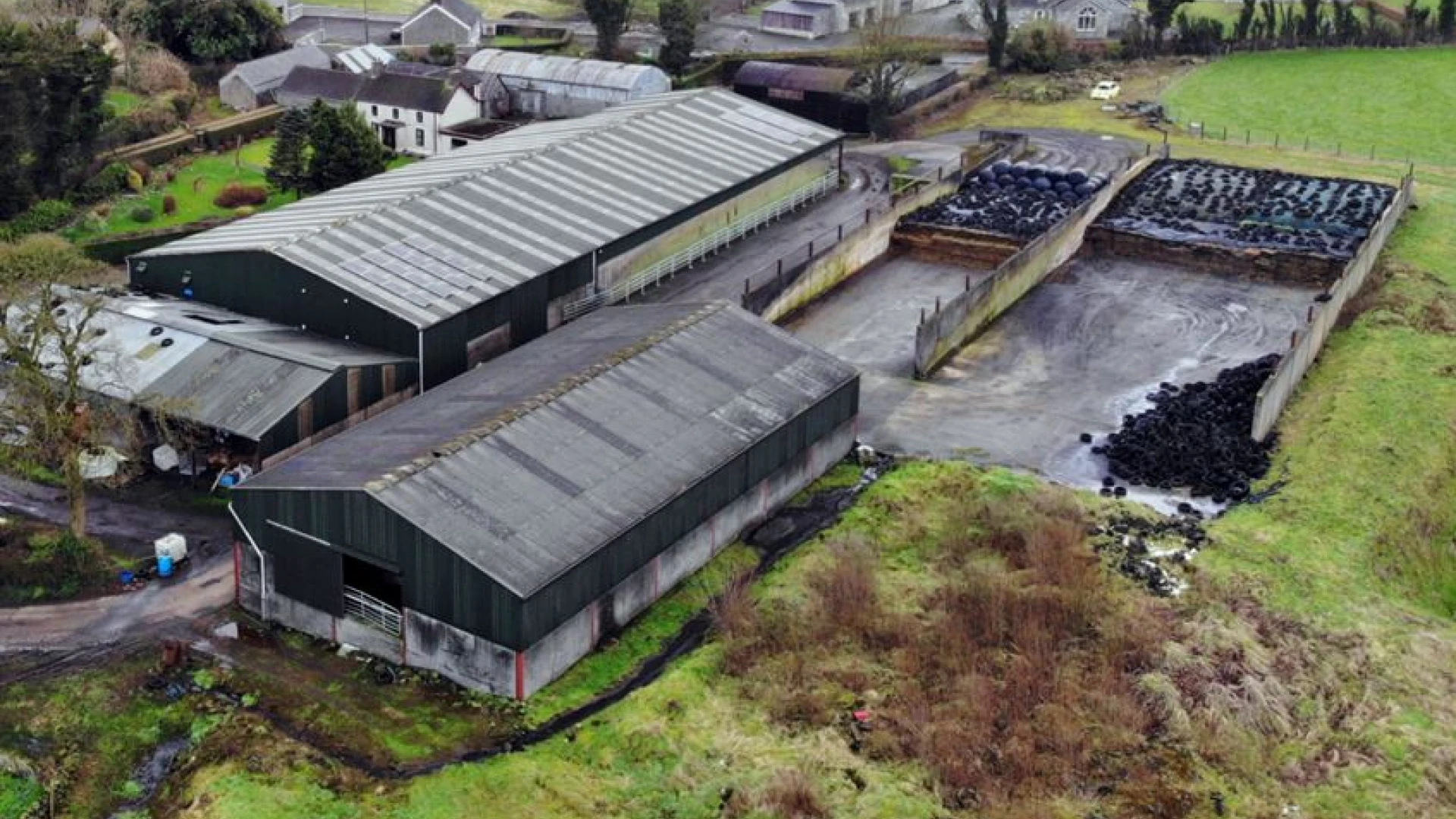 Former Dairy Unit at Carnalbanagh Road