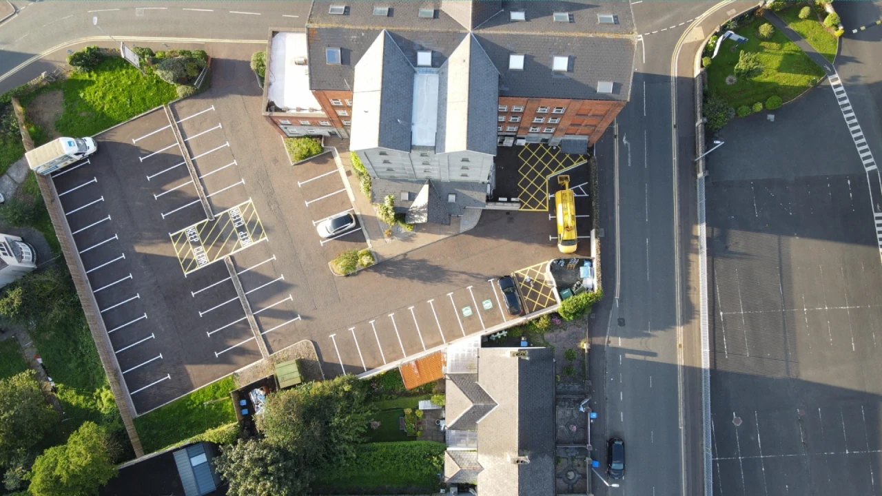 Beresford House
                        drone-shot.jpeg, Coleraine, BT52 1GE